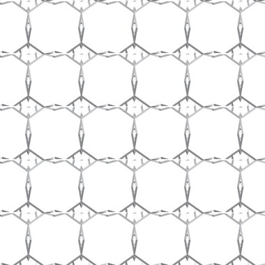 Çizgi sanatı ile kusursuz vektör deseni.