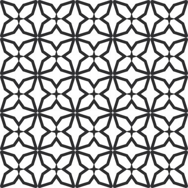 Siyah ve beyaz çizgili vektörsüz desen.