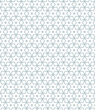 Çizgi sanatı ile kusursuz vektör deseni.