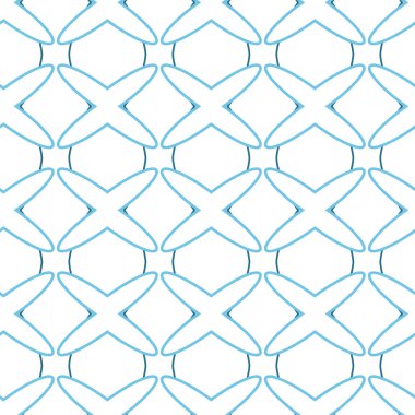 Çizgi sanatı ile kusursuz vektör deseni.