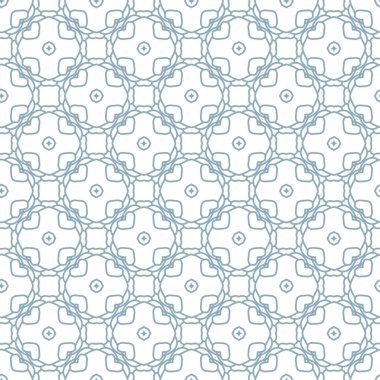 Geometrik süslemeli kusursuz desen. vektör illüstrasyonu