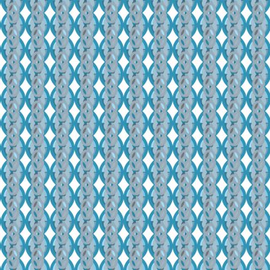 Çizgi sanatı ile kusursuz vektör deseni.