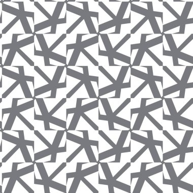 Soyut geometrik şekilli kusursuz desen