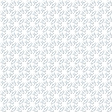 Beyaz ve gümüş aksesuarların kusursuz deseni. vektör illüstrasyonu