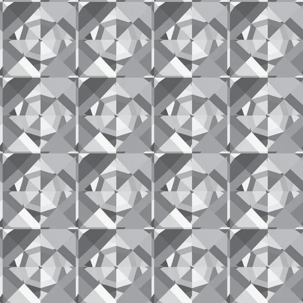 Бесшовный Рисунок Абстрактными Геометрическими Фигурами — стоковый вектор