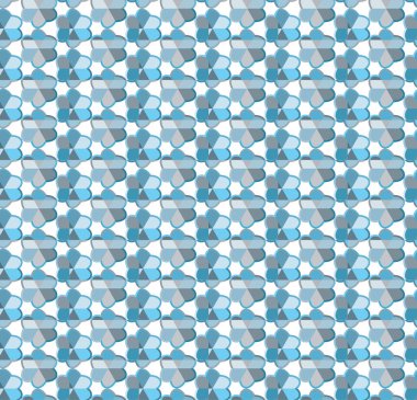 Çizgi sanatı ile kusursuz vektör deseni.