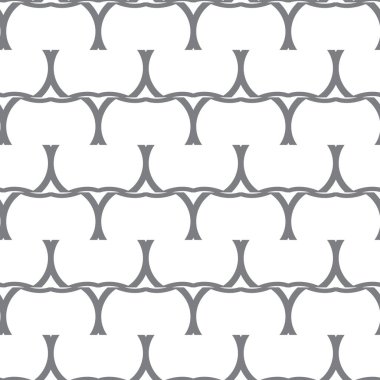 Soyut geometrik şekilli kusursuz desen