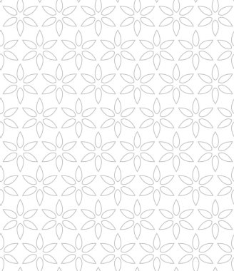 Çizgi sanatı ile kusursuz vektör deseni.