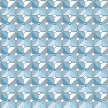 Soyut geometrik şekilli kusursuz desen