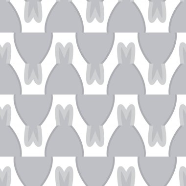 Çizgi sanatı ile kusursuz vektör deseni.