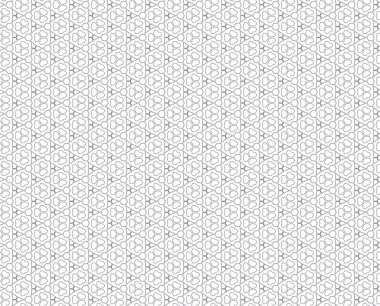 Beyaz ve gümüş aksesuarların kusursuz deseni. vektör illüstrasyonu