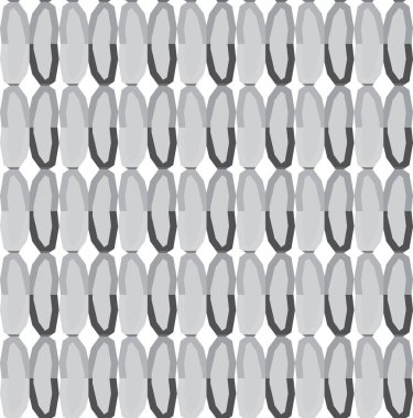 Çizgi sanatı ile kusursuz vektör deseni.