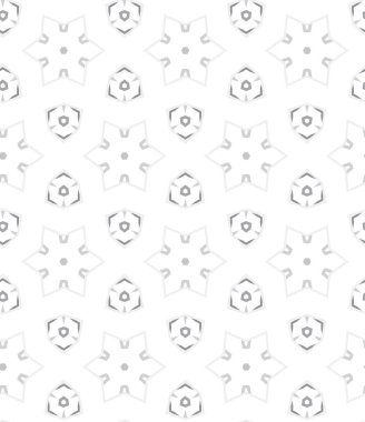 Çizgi sanatı ile kusursuz vektör deseni.