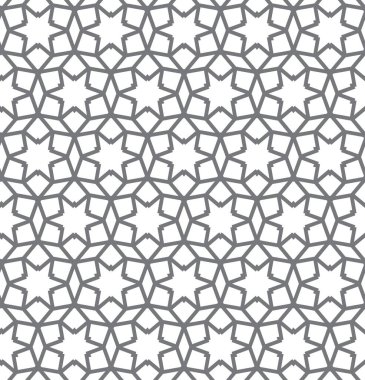 Soyut geometrik şekilli kusursuz desen