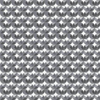 Çizgi sanatı ile kusursuz vektör deseni.