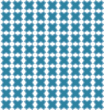 Çizgi sanatı ile kusursuz vektör deseni.