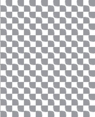 Soyut geometrik şekilli kusursuz desen