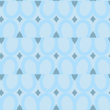 Soyut geometrik şekilli kusursuz desen