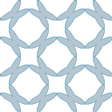 Çizgi sanatı ile kusursuz vektör deseni.