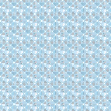 Çizgi sanatı ile kusursuz vektör deseni.