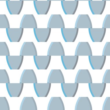 Soyut geometrik şekilli kusursuz desen