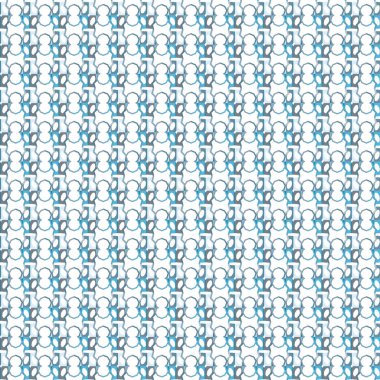 Soyut geometrik şekilli kusursuz desen