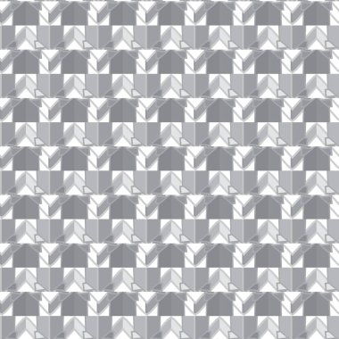 Soyut geometrik şekilli kusursuz desen