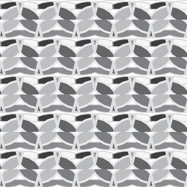 抽象的な幾何学的形状のシームレスなパターン — ストックベクタ