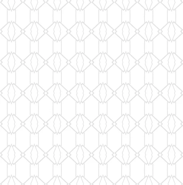 Vector Seamless Pattern Line Art — Stock Vector