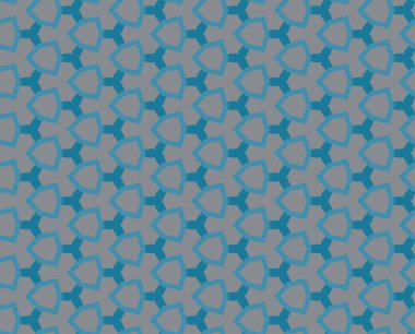 Soyut geometrik şekilli kusursuz desen