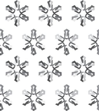 Soyut geometrik şekilli kusursuz desen