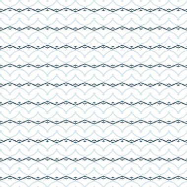 Çizgi sanatı ile kusursuz vektör deseni.