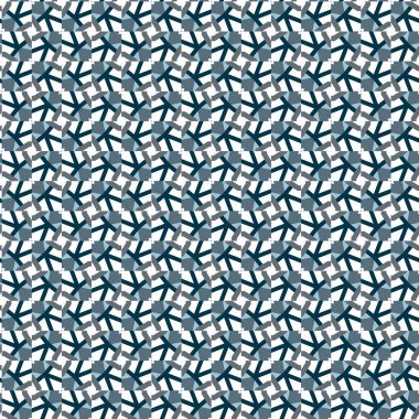 Soyut geometrik şekilli kusursuz desen