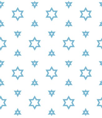 Yıldızlı kusursuz desen. Vektör illüstrasyonu