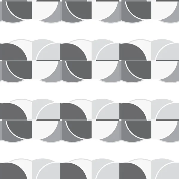 Motif Sans Couture Vectoriel Avec Art Linéaire — Image vectorielle