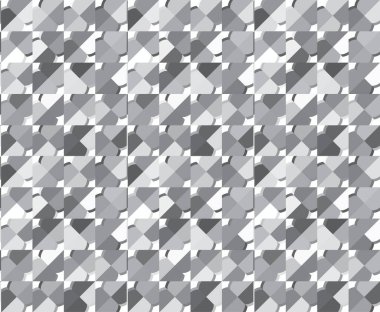 Soyut geometrik şekilli kusursuz desen