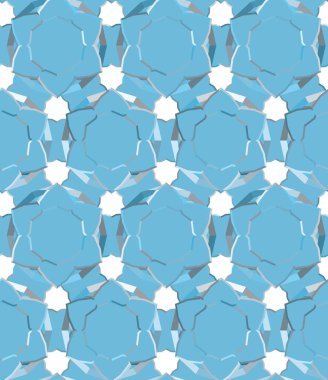 Çizgi sanatı ile kusursuz vektör deseni.