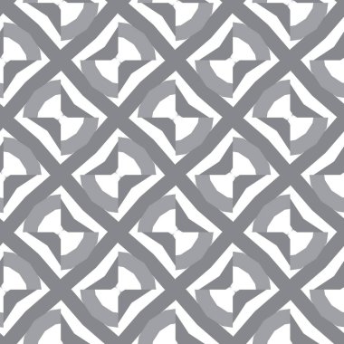 Soyut geometrik şekilli kusursuz desen