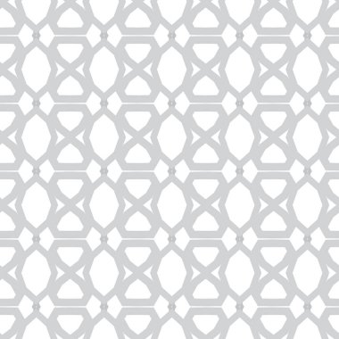 Soyut geometrik şekilli kusursuz desen