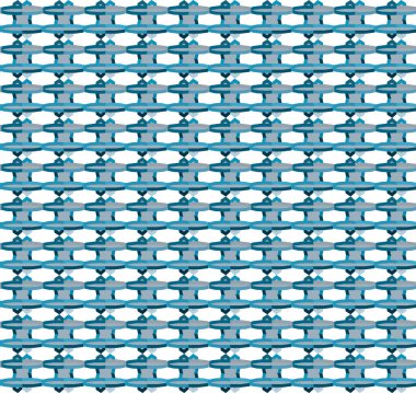 Çizgi sanatı ile kusursuz vektör deseni.