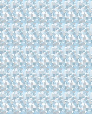 Soyut geometrik şekilli kusursuz desen