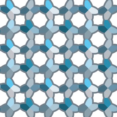 Çizgi sanatı ile kusursuz vektör deseni.