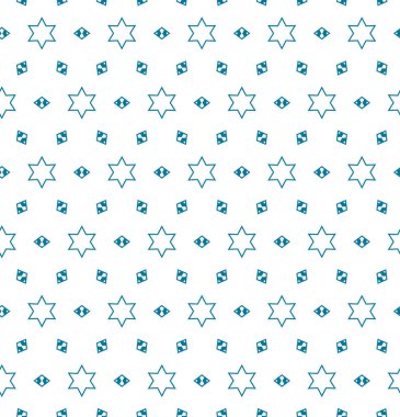 Soyut geometrik şekilli kusursuz desen