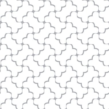 Soyut geometrik şekilli kusursuz desen