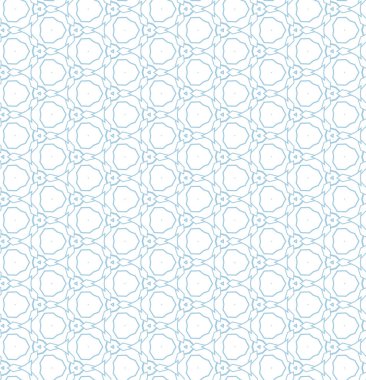 Çizgi sanatı ile kusursuz vektör deseni.