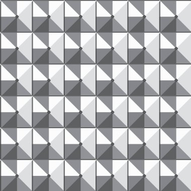 Soyut geometrik şekilli kusursuz desen