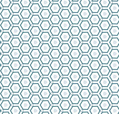 Soyut geometrik şekilli kusursuz desen
