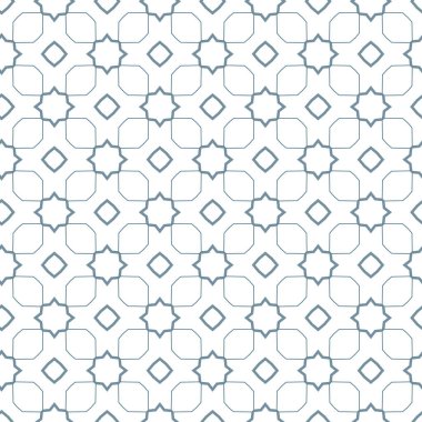 Soyut geometrik şekilli kusursuz desen