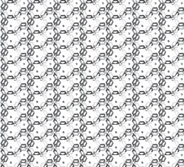 Soyut geometrik şekilli kusursuz desen