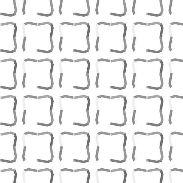 Naadloos Patroon Met Abstracte Geometrische Vormen — Stockvector
